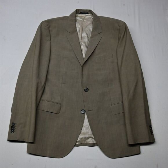 Hugo Boss‎ 42S Beige The James3/Sharp5 Wool Mens Sport Coat Suit Jacket